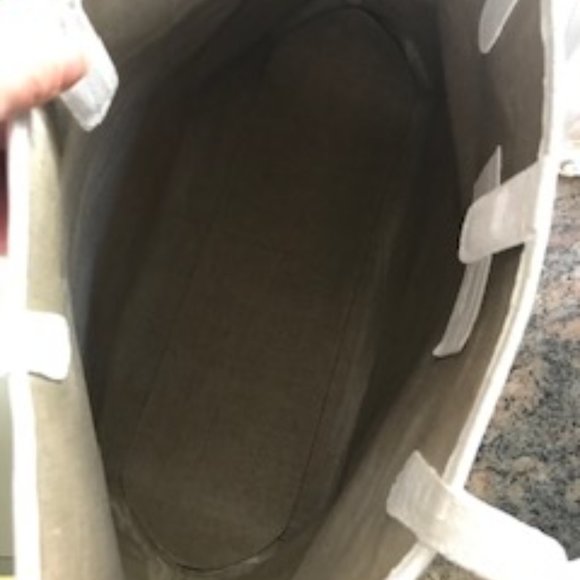 Nancy Gonzalez  Crocodile-Trimmed Canvas Tote Bag - Picture 4 of 7